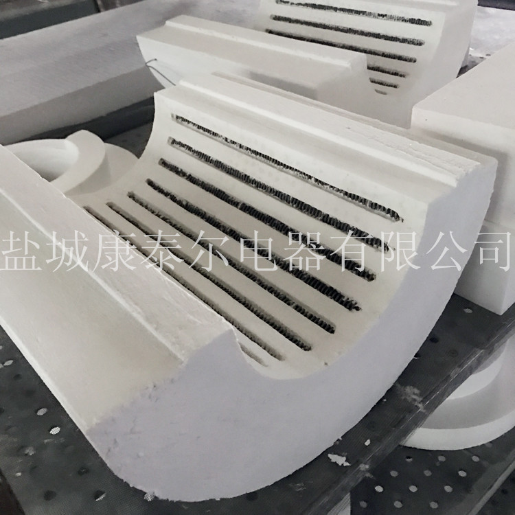 內膽圓形陶瓷纖維爐膛加熱器